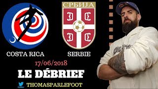 COSTA RICA  SERBIE  0  1 COUP DU MONDE 2018  KOLAROV COMME RONALDO   17062018 [upl. by Jasmina]