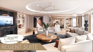 Regent Seven Seas Grandeur  Regent Suite Full Walkthrough Tour amp Review  4K [upl. by Huston]