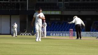 Gerald Coetzee first wicket vs Northern Cape High School [upl. by Eelimaj]