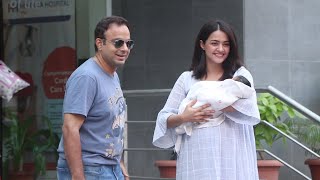 Surveen Chawla and husband Akshay Thakker welcome baby girl [upl. by Denae]