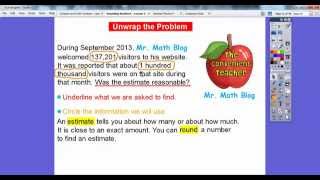 Rounding Numbers  Lesson 14 [upl. by Aikahc672]