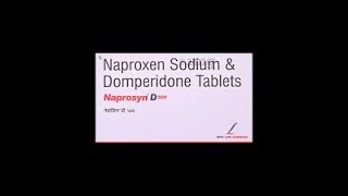 Naprosyn D 500 Tablet  Uses और How to Take NaprosynD [upl. by Lustig317]