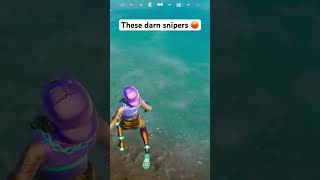 These darn snipers 😡 fortnite funny gaming [upl. by Gentes6]