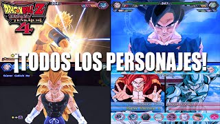 ¡COMO DESBLOQUEAR TODOS LOS PERSONAJES DE DRAGON BALL TENKAICHI 4 ACTUALIZADO SIN SAVEDATA [upl. by Secnarf]