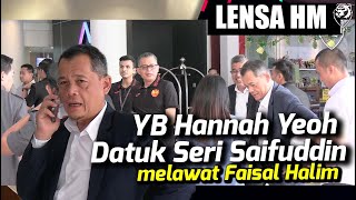 Terbaik Presiden FAM YB Hannah Yeoh amp Datuk Seri Saifuddin melawat FH We stand with you Mickey [upl. by Rosanna]