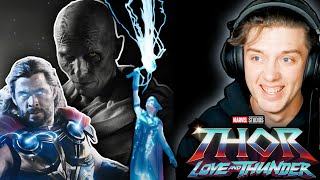 GORR VS THE REVENGERS Marvel Studios Thor Love and Thunder  Official Trailer REACTION [upl. by Mylo956]