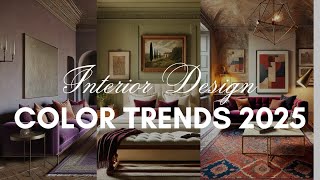 2025 Color Trends Forecast Interior Design EXPERTS Cant Ignore [upl. by Oeak]