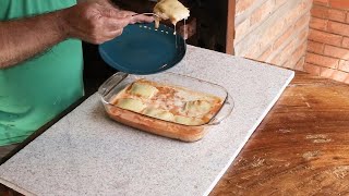 RECEITA LASANHA BOLONHESA [upl. by Nylg]