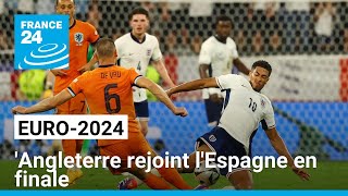 Euro2024  lAngleterre bat les PaysBas 21 et rejoint lEspagne en finale • FRANCE 24 [upl. by Asiar]