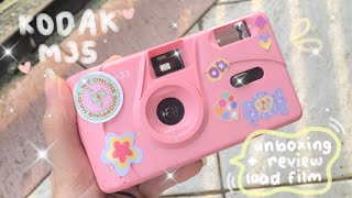 kodak m35  unboxing review  loading film kodak ultramax 400 ✫彡 [upl. by Tseng740]