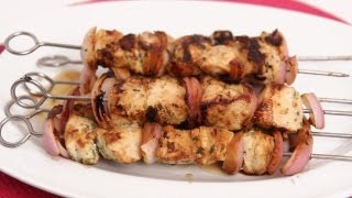 Chicken Kebab Recipe  Laura Vitale  Laura in the Kitchen Episode 623 [upl. by Hartnett524]