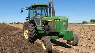 John Deere 4250 Plowing [upl. by Agler509]