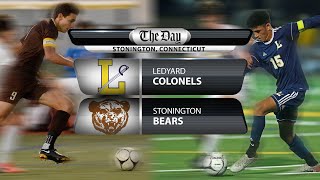 Ledyard at Stonington boys soccer [upl. by Pier]