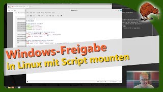 Linux Windows Freigabe mit Script mounten [upl. by Trish601]