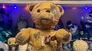 Spirit Halloween 20122013 Deady Bear Animatronic Tabletop Review [upl. by Gristede]