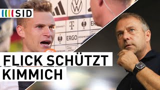 Flick verteidigt Kimmich quotMentalität wie Kobe Bryant oder Michael Jordanquot  SID [upl. by Adriene]