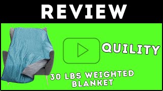 Quility Weighted Blanket Review [upl. by Suhail657]