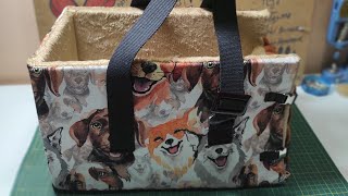 Köpek taşıma çantası yapımı ayrıntılı anlatım 1  Dog carrier bag making [upl. by Aynad]