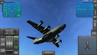 Aircraft No Limit Steering please watch turbopropflightsimulator turbopropflightsimulatorgameplay [upl. by Ytirahc409]