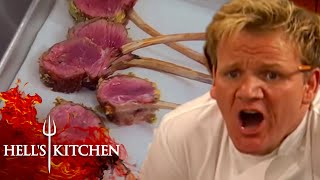 Gordon Ramsay Versus Lamb  Hells Kitchen [upl. by Asiul]