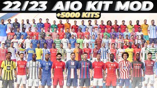 2223 Kits AIO V15 Mod For FIFA 22  5000 Kits  World Cup Kits  Alternative Kits  TU17 [upl. by Eidderf513]