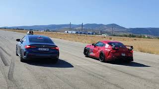 BMW M440i vs Toyota Supra MK5 [upl. by Andonis409]