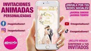 Invitación en vídeo de Boda [upl. by Lanford]