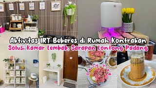 AKTIVITAS IRT BEBERES DIRUMAH KONTRAKANSOLUSI KAMAR LEMBAB NOTALE DEHUMIDIFIER SUVOSARAPAN LONTONG [upl. by Ida970]