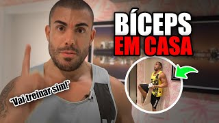 Treino de biceps em casa completo [upl. by Akenaj]