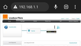 Autoriser une liste de personnes qui peuvent se connecter à votre WIFI en wolof  Livebox Fibre [upl. by Adneral]