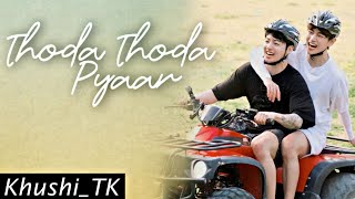 Thoda Thoda PyaarTaekook Hindi Song FMV Requested [upl. by Mavis461]