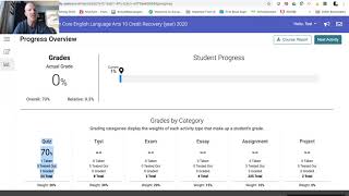 Edgenuity Getting Started Tutorial 1 [upl. by Relyhcs]