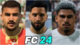 FC 24  ALL URUGUAY PLAYERS REAL FACES [upl. by Einnahc]