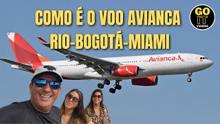 Como é voar Avianca  Rio de Janeiro Miami assento Avianca plusaviões [upl. by Suolevram426]