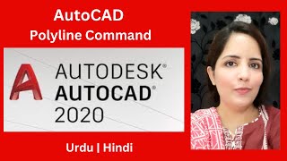 15 AutoCAD  Polyline Command [upl. by Nocaed]