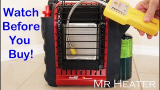 Mr Heater Portable Buddy Review  Watch Before You Buy [upl. by Luane]