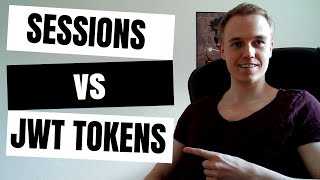 JSON Web tokens vs sessions for authentication  should you use JWTs as session tokens [upl. by Ardnovahs]