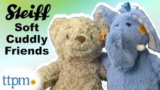 Steiff Cuddly Friends Honey Teddy Bear and Earz Elephant from Steiff [upl. by Poppas]