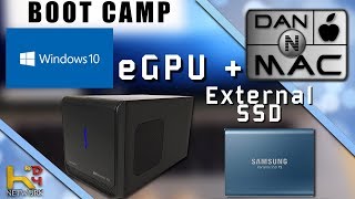 Install Boot Camp on External SSD amp Using an eGPU [upl. by Akirderf]