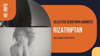 Rizatriptan  Uses Dosage Side Effects amp Mechanism  Maxalt [upl. by Meluhs]