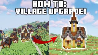 Upgraded Minecraft Village Tutorial [upl. by Inez]