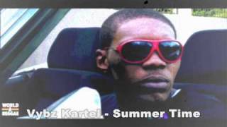 Vybz Kartel  Summer Time HQ MAY 2011 with lyrics and MP3 download [upl. by Lukas]