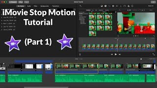 iMovie StopMotion Tutorial Part 1 [upl. by Orecul]