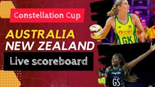 Australia Diamonds vs New Zealand Silver Ferns live Netball Constellation Cup Game 4 [upl. by Yesrej930]