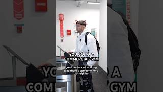 COMMERCIAL GYMS BE LIKE shorts short viral gym fitness [upl. by Enneirdna420]