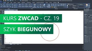 Szyk biegunowy Kurs ZWCAD Część 19 [upl. by Gnoud]