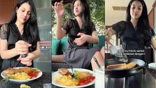 Atikah Suhaime Masak Breakfast Di Phuket [upl. by Ijuy]