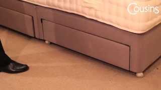 Caring for your Divan Bed  Storage Drawers [upl. by Chere]