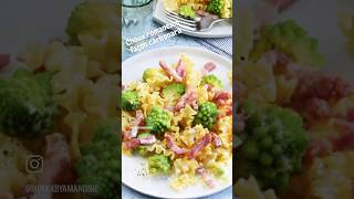 One pot pasta au thermomix  Choux romanesco façon carbonara [upl. by Grenier826]