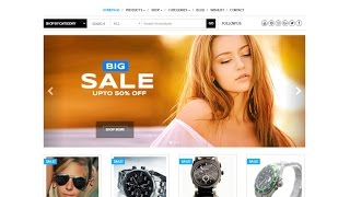 EShop WordPress Theme Review With Download Link [upl. by Nnyletak633]